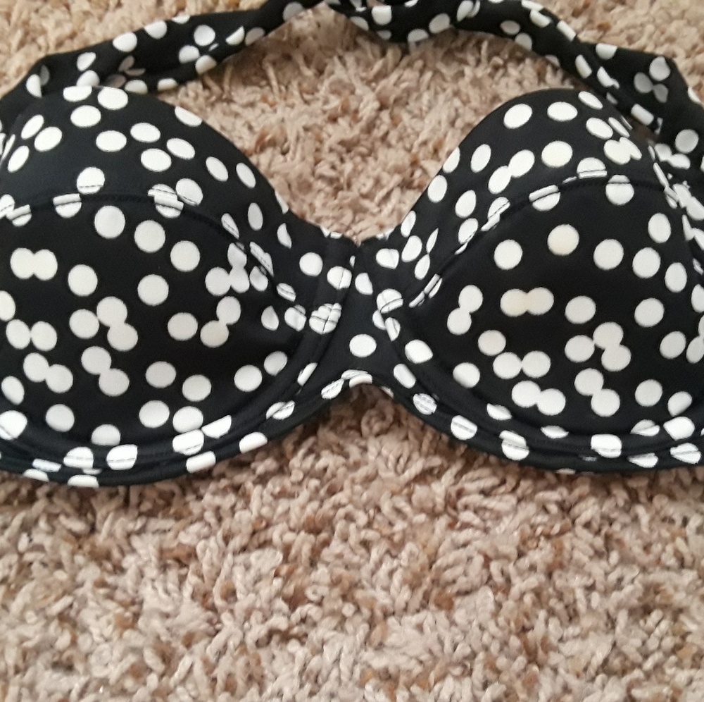 Polka dot Victoria secret bikini top